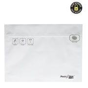 Pinch N Slide 2.0 Child Resistant Mylar Bags 12" x 9" White 250 Count