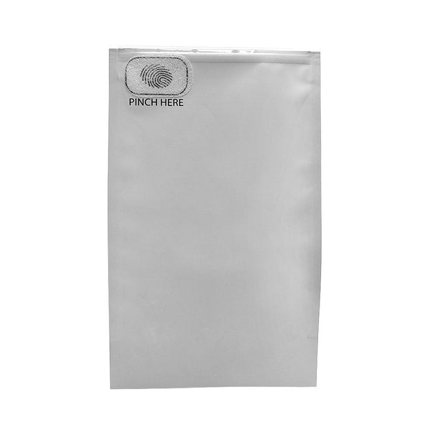 Pinch N Slide Child Resistant Mylar Bag White 5" x 8.5" - 250 Count