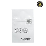Pinch N Slide 2.0 Child Resistant Mylar Bags White 3.4" x 3.7" 250 Count